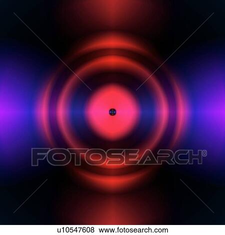 Stock Photo - Interference pattern, artwork. Fotosearch