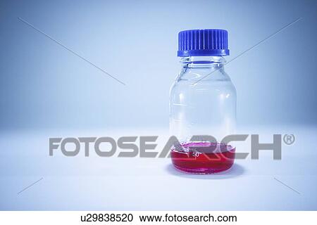 Stock Image - Laboratory glassware. Fotosearch