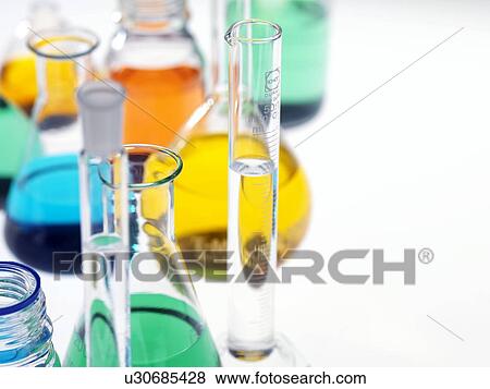 Stock Photo - Laboratory glassware. Fotosearch