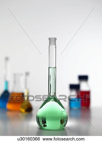 Stock Photograph - Laboratory glassware. Fotosearch
