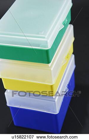 Stock Photo - Laboratory storage boxes. Fotosearch