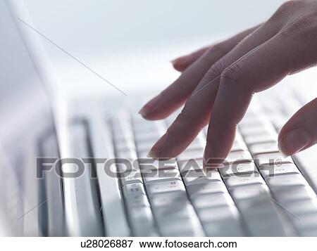 Stock Photo - Laptop use. Fotosearch