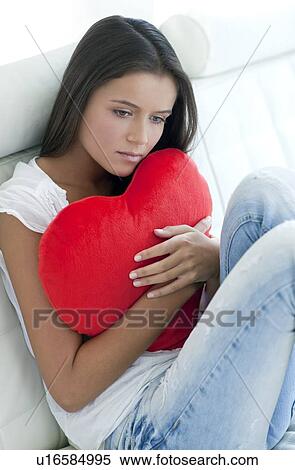 Lovesick teenage girl View Large Photo Image Stock Photography - Lovesick teenage girl. Fotosearch