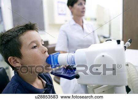 Lung function test View Large Photo Image Stock Image - Lung function test. Fotosearch