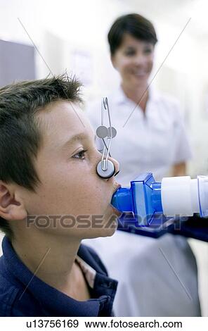 Lung function test View Large Photo Image Stock Photo - Lung function test. Fotosearch