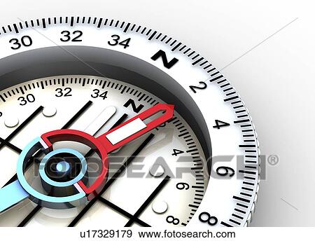 Magnetic compass, computer artwork View Large Photo Image Stock Photo - Magnetic compass, computer artwork. Fotosearch
