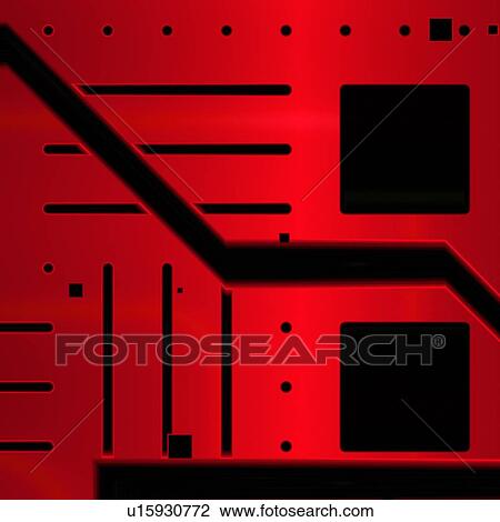 Microchip, artwork View Large Photo Image Stock Image - Microchip, artwork. Fotosearch