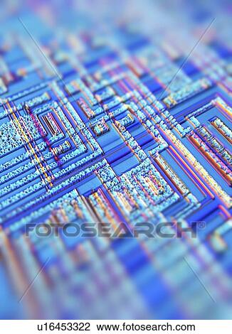 Microchip, light micrograph View Large Photo Image Stock Image - Microchip, light micrograph. Fotosearch
