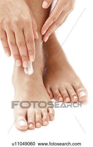Stock Image - Moisturising. Fotosearch