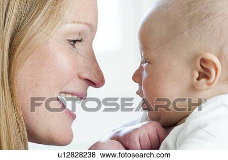 Mother and baby View Large Photo Image Stock Photo - Mother and baby. Fotosearch
