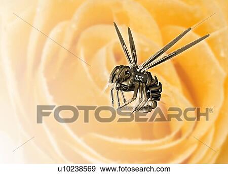 Stock Photo - Nanodrone, artwork. Fotosearch