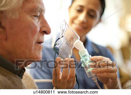 Nebuliser use View Large Photo Image Stock Image - Nebuliser use. Fotosearch