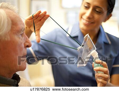 Nebuliser use View Large Photo Image Stock Photography - Nebuliser use. Fotosearch