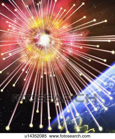 Neutrinos, conceptual image View Large Photo Image Stock Photography - Neutrinos, conceptual image. Fotosearch