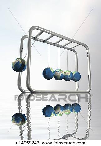 Newtonian Earth, artwork View Large Photo Image Stock Image - Newtonian Earth, artwork. Fotosearch