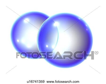 Stock Photo - Nitrogen molecule. Fotosearch