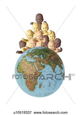 Stock Photo - Overpopulation, conceptual image. Fotosearch