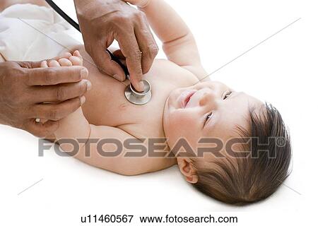 Stock Photo - Paediatric examination. Fotosearch