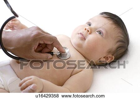 Stock Photo - Paediatric examination. Fotosearch