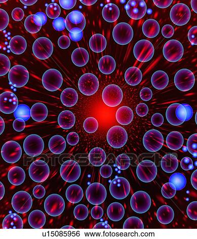 Particle bombardment, artwork View Large Photo Image Stock Photograph - Particle bombardment, artwork. Fotosearch