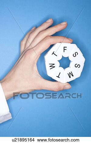 Picture - Pill box. Fotosearch