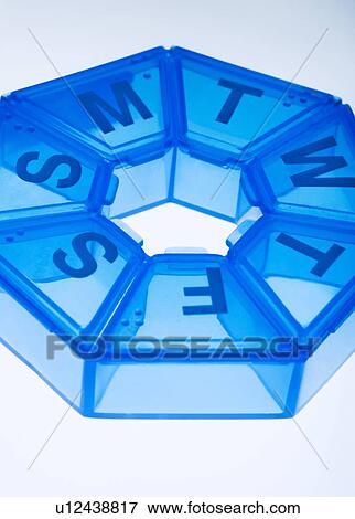 Stock Photo - Pill box. Fotosearch