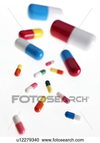 Stock Image - Pills. Fotosearch