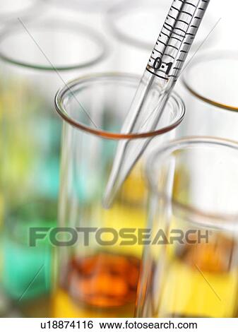 Stock Photograph - Pipetting. Fotosearch