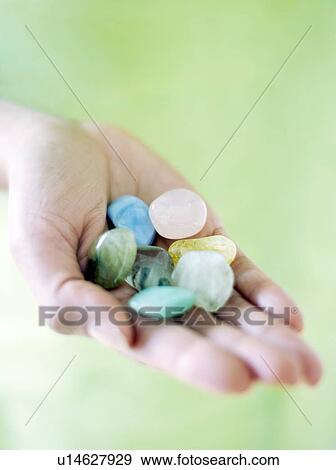 Stock Photo - Polished stones. Fotosearch