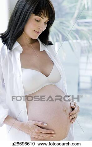 Pregnant woman View Large Photo Image Stock Image - Pregnant woman. Fotosearch