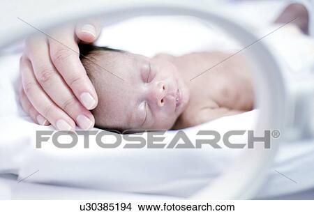 Picture - Premature baby. Fotosearch