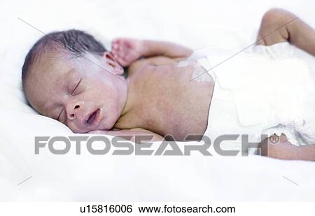 Stock Photograph - Premature baby. Fotosearch