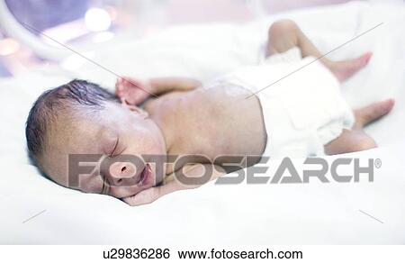 Premature baby View Large Photo Image Stock Photograph - Premature baby. Fotosearch
