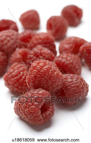 Stock Photo - Raspberries. Fotosearch