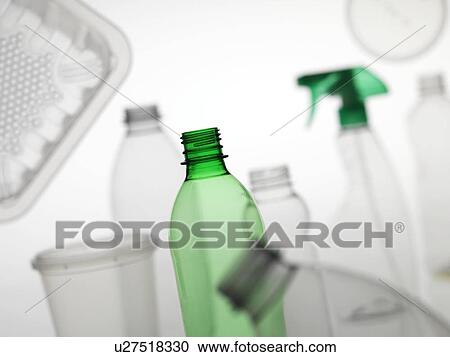 Stock Image - Recyclable household waste. Fotosearch