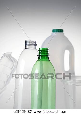 Stock Photo - Recyclable household waste. Fotosearch