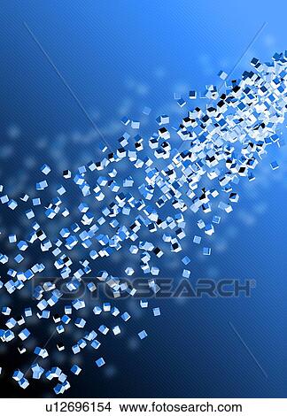 Picture - Self-replicating nanobots, artwork. Fotosearch