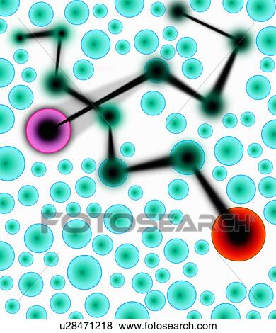 Stock Photo - Subatomic particles, artwork. Fotosearch