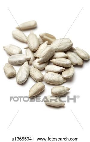 Stock Image - Sunflower seeds. Fotosearch