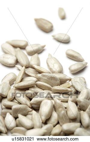 Stock Image - Sunflower seeds. Fotosearch
