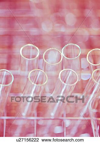 Stock Image - Test tubes. Fotosearch