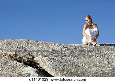 Stock Photo - Thoughtful woman. Fotosearch