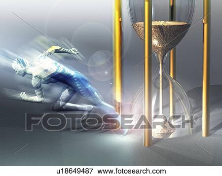 Time travel, conceptual artwork View Large Photo Image Stock Photo - Time travel, conceptual artwork. Fotosearch