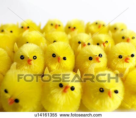 Toy chicks View Large Photo Image Stock Photography - Toy chicks. Fotosearch