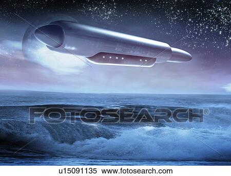 UFO, artwork View Large Photo Image Stock Photography - UFO, artwork. Fotosearch