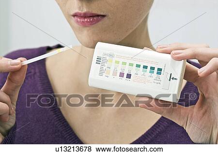 Stock Photo - Urine analysis. Fotosearch
