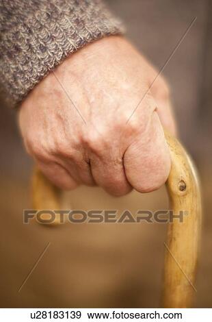 Walking stick use View Large Photo Image Stock Photo - Walking stick use. Fotosearch