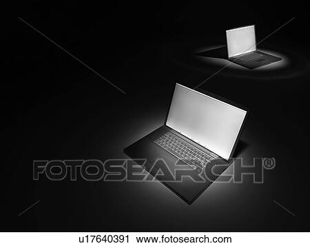 Stock Image - Wireless network. Fotosearch