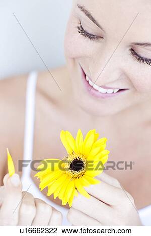 Stock Image - Woman in love. Fotosearch