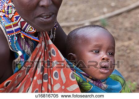 Stock Photography - Masai, African, Maasai, Kenya, Amboseli, Nilote, Africa. Fotosearch